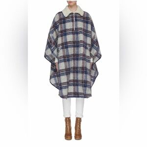 Isabel Marant Étoile Zippered Wool Poncho